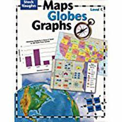 Maps, Globes, Graphs - Workbook (Level C) - Steck-Vaughn