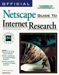 Official Netscape Guide to Internet Research - Calishain