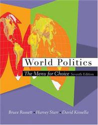 World Politics : Menu for Choice - Bruce Russett, Harvey Starr and David Kinsella