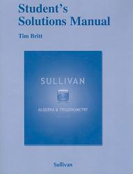 Algebra and Trigonometry - Student Solution Manual - Michael Sullivan