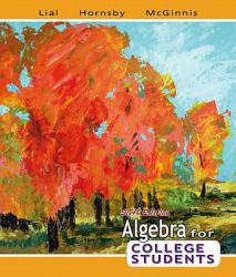 Algebra for College Students - Package - Margaret L. Lial