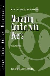 Managing Conflict With Peers - Cartwright