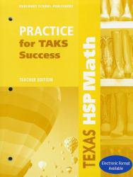 Harcourt School Publishers Math Texas  Prac/Taks Succss Te Gr 2 - Harcourt