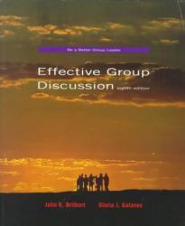 Effective Group Discussion - John K. Brilhart