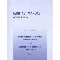 Introductory Statistics (Minitab Manual) - Neil Weiss