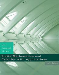 Finite Mathematics and Calc. With Application - With Std. Sol. Man - Lial