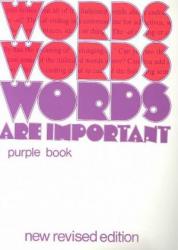 Words Are Important Level E (Purple) - Schuster