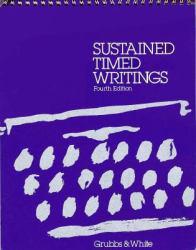 Sustained Timed Writings - Robert L. Grubbs