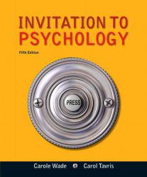 Invitation to Psychology - With Access - Carole Wade and Carol Tavris