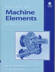 Design of Machine Elements - M. F. Spotts and T. E. Shoup