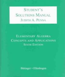 Elementary Algebra (Student Solutions Manual) - Marvin L. Bittinger and David J. Ellenbogen