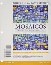 Mosaicos (Looseleaf) - With MySpanishLab - Matilde Castells