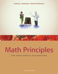Math Principles for Food Service Occupations - Anthony J. Strianese