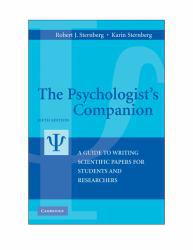 Psychologist's Companion - Robert J. Sternberg and Karin Sternberg