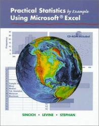 Practical Statistics by Example Using Microsoft Excel / With CD - Terry Sincich, David Levine and David Stephan
