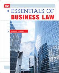 Essentials of Business Law - Anthony Liuzzo