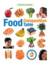 Food Composition Table of Nutrition - Benjamin Cummings