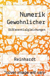 Numerik Gewohnlicher Differentialgleichungen - Reinhardt